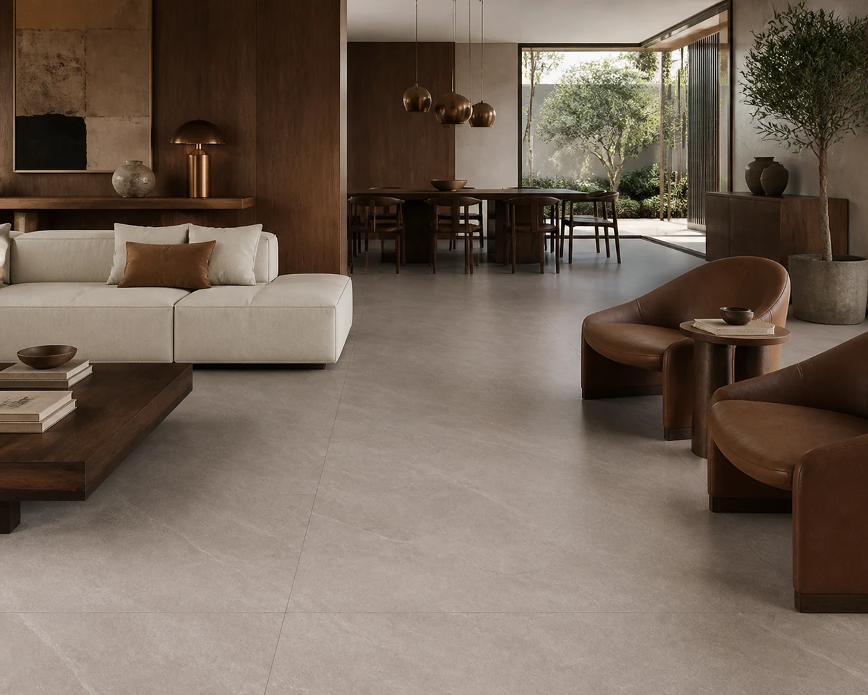 Era – Bruno porcelain tile in contemporary residence