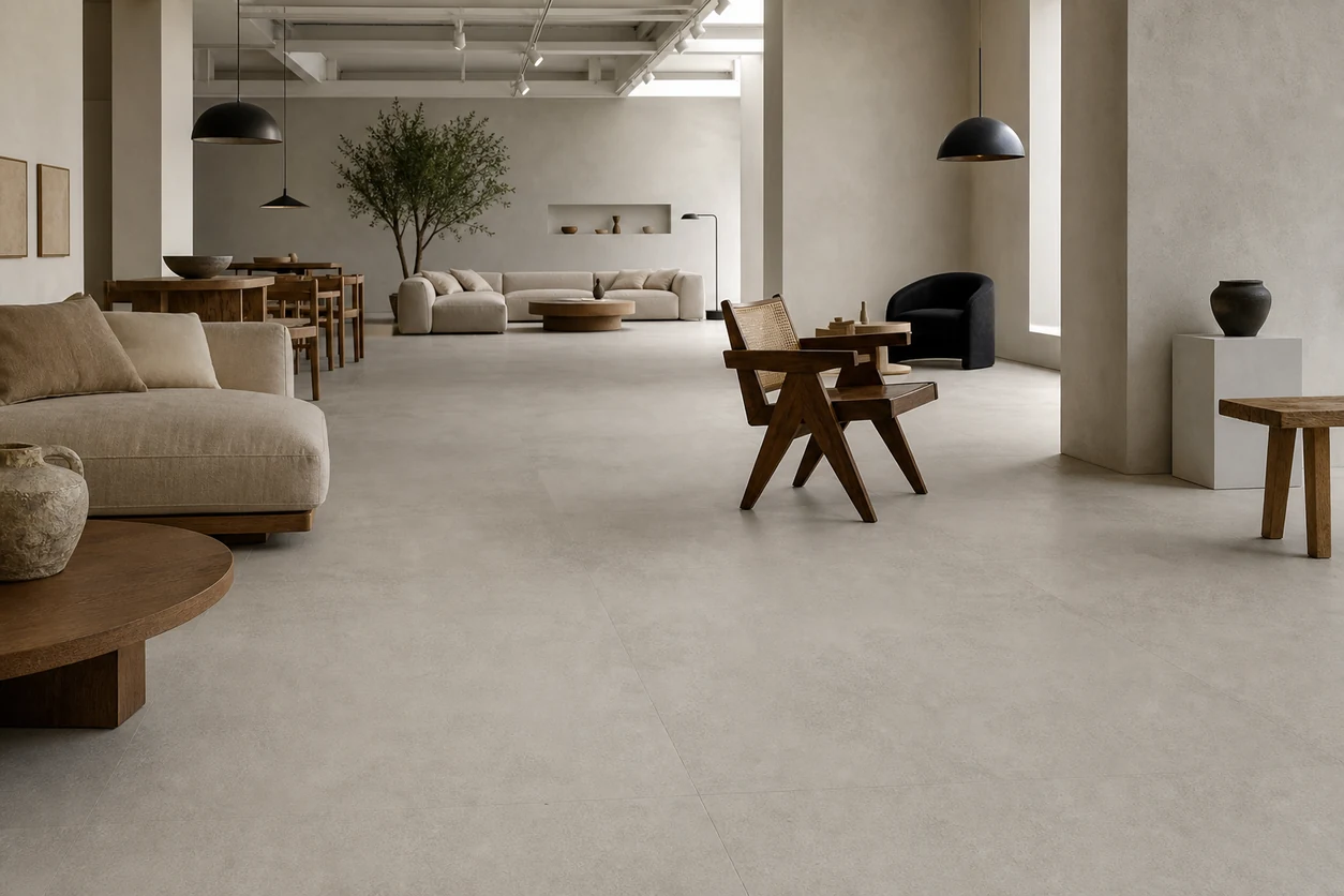 Manhattan – Soho porcelain tile in furniture gallery