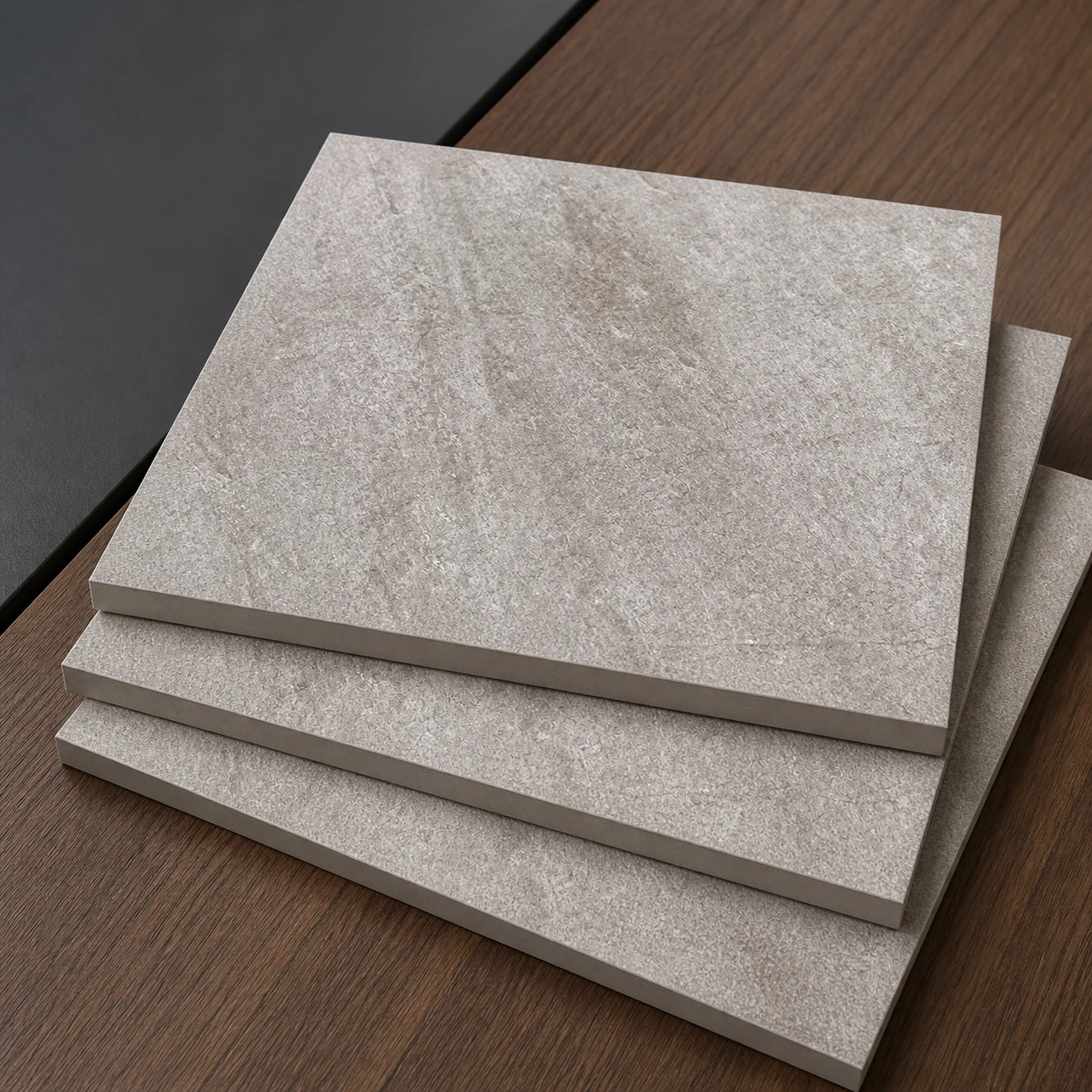 Petra – Grigio porcelain tile material sample