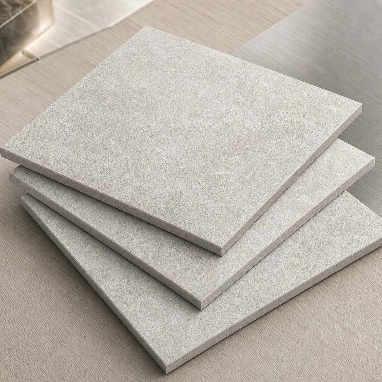 Petra – Perla porcelain tile material sample