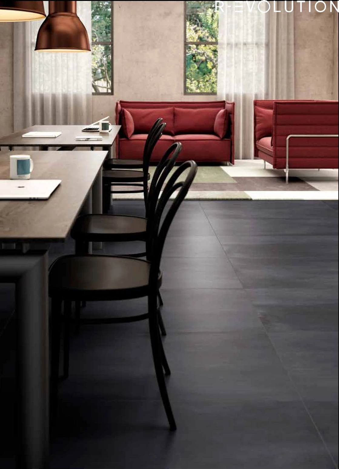 R-Evolution antibacterial porcelain collection
