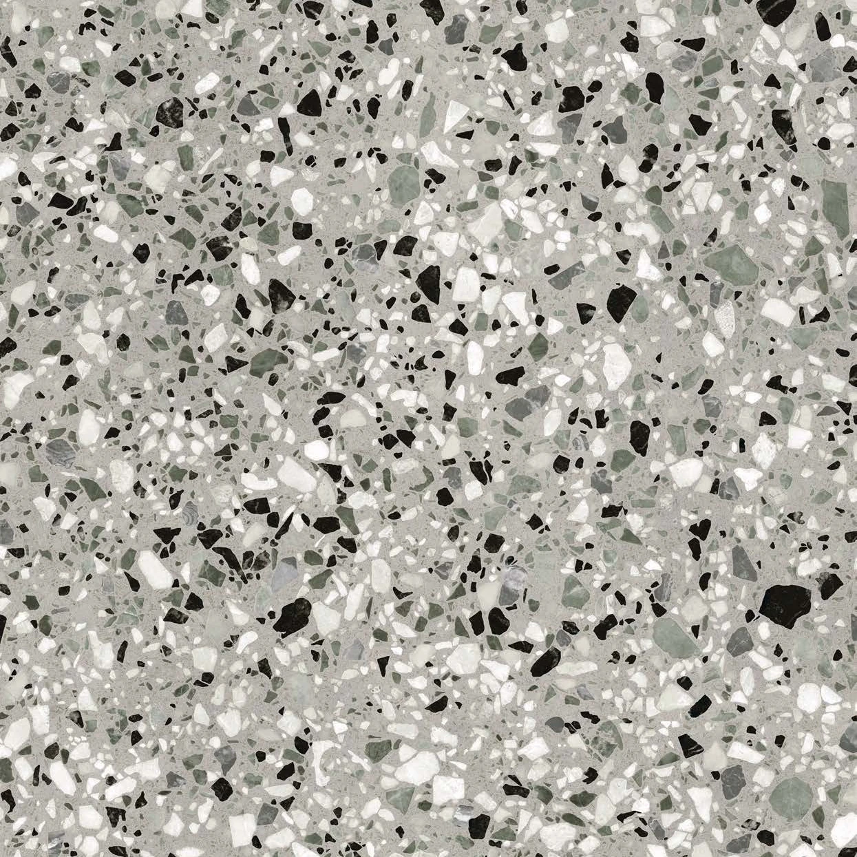 Le Ville – Foscari terrazzo porcelain tile material sample
